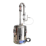 Portable pure copper decomposition for household use distillation with essential oil separator