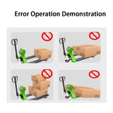 Electronic Scale Manual Pallet Jacks Trolley Hand Pallet Truck