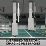 EV Charger Hanging Bracket For Basement,Middle Parking EV Charging Station Holder and Support