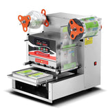 Heat Manual Electric/Pneumatic Tray Sealing Food Packing Machine,tray sealing machine