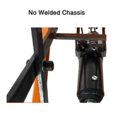 Hydraulic Manual Single Scissor Lift 1102lb Raising Lifting Height 39 1/2 inch