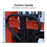 Hydraulic manual stacker forklift