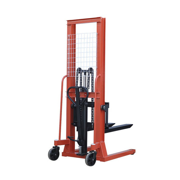 Hydraulic manual stacker forklift