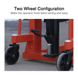 Hydraulic manual stacker forklift