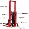 Hydraulic manual stacker forklift
