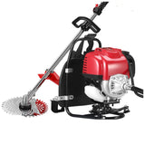 Knapsack lawn mower cutting brush, loosening weeding machine