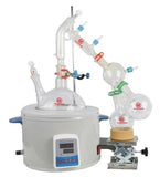 Lab Extractor Distiller 5l Short Path Unit Molecular Essential Oil Distillation Equipment