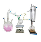 Lab Extractor Distiller 5l Short Path Unit Molecular Essential Oil Distillation Equipment