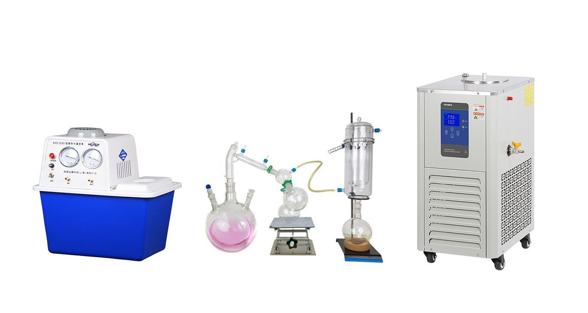 Lab Extractor Distiller 5l Short Path Unit Molecular Essential Oil Dis ...