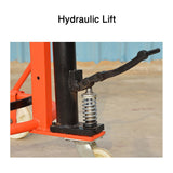 Manual Oil DrumTrolley 350kg Hydraulic Oil Drum Lifter Handling