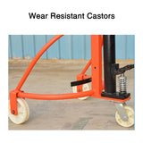 Manual Oil DrumTrolley 350kg Hydraulic Oil Drum Lifter Handling