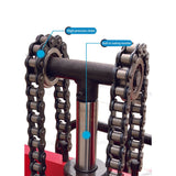 Manual Stacker 2200lbs 63" Lift Height Adjustable Fork