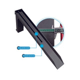 Manual Stacker 2200lbs 63" Lift Height Adjustable Fork