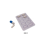 Medical plastic tablet tray capsule blister packaging for pills,PVC Blister