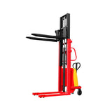 Pallet Stacker , Semi Automatic Stacker Electric Lifter Pallet Stacker