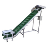 Stainless steel bucket loader for lifting particles