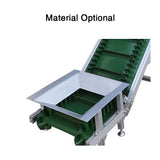 Stainless steel bucket loader for lifting particles