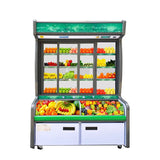 Three-temperature la carte display freezer commercial refrigerator supermarket vegetable and fruit preservation