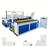 Automatic toilet paper roll processing equipment Toilet Paper Making Machine with Tissue Production Line High Efficiency