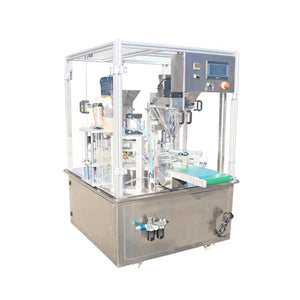Automatic Tea Cup Filling And Sealing Machine , High Speed Cup Packaging Machine For Herbs