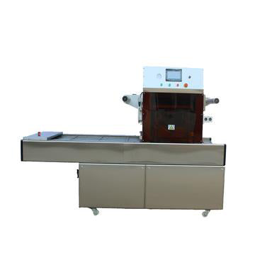 Automatic Map Food Tray Sealer, Modified Atmosphere Packaging Machine