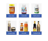 AL-220 Automatic round bottle disinfectant sticker labeling machine