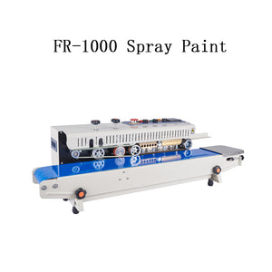 Continuous Band Sealer FR-1000 Horizontal Ink wheel Band Sealer Machine ,Band Sealing Machine For Plastic Bag