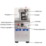China ZP9 Rotary Tablet Press Machine Candy Tableting Machine For Laboratory And Pharmaceutical
