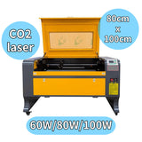 The effective working area of this laser cutting machine LCM-8010 is 80x100cm. There are three laser powers of 60W \ 80W \ 100W to choose from, and its laser type is CO2.