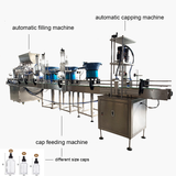 50-500ML FULL AUTOMATIC FOUR-HEAD HAND SANITIZER & GEL& PASTE FILLING LINE