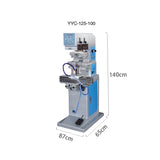 Semi-automatic Pad Printing Machine Double Color Left And Right Shuttle For bottle,Toy, Tableware And Cosmetic