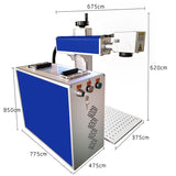 Split type portable fiber laser marking machine for metals&non-metals